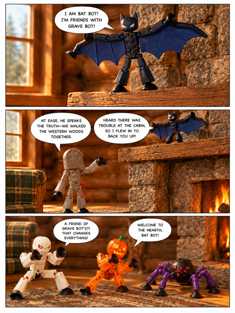 A Winged Friend Arrives (page 3 of 4)