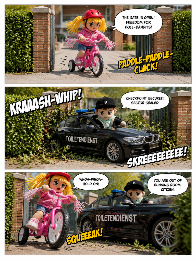Hallway Patrol: The Restroom Pursuit (page 3 of 4)