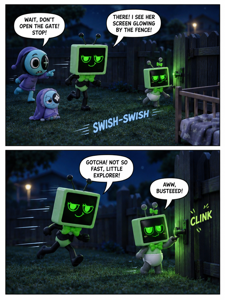 Nighttime Escape (page 3 of 4)