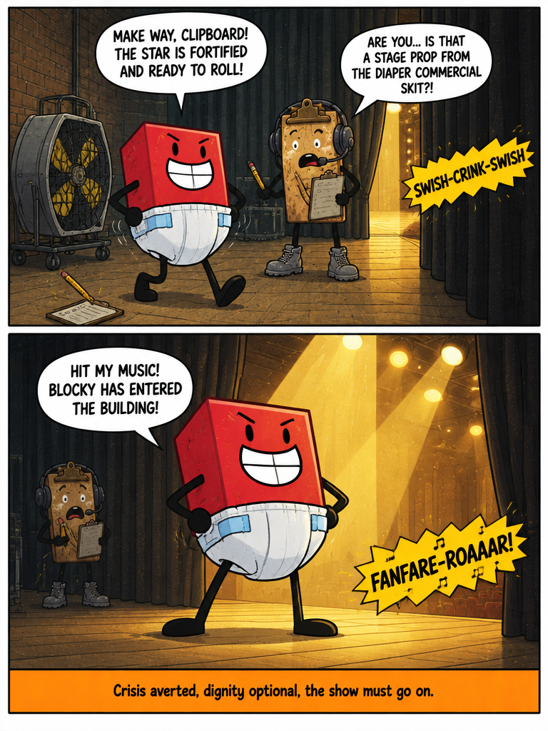 Curtain Call Cramps (page 4 of 4)