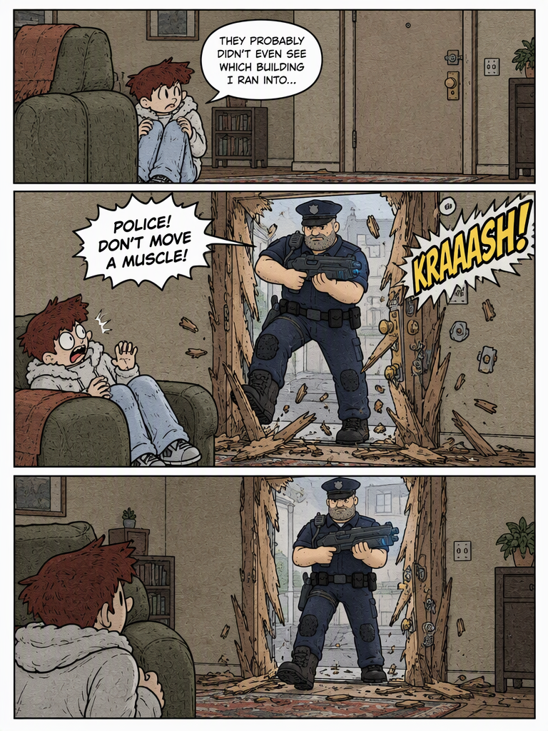 Busted in the Living Room (page 2 of 4)