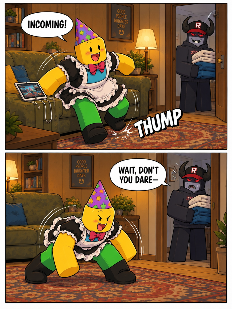 Unexpected Welcome Hug (page 2 of 4)