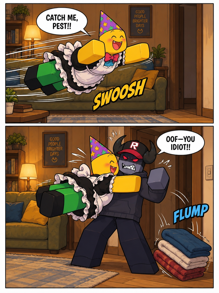 Unexpected Welcome Hug (page 3 of 4)