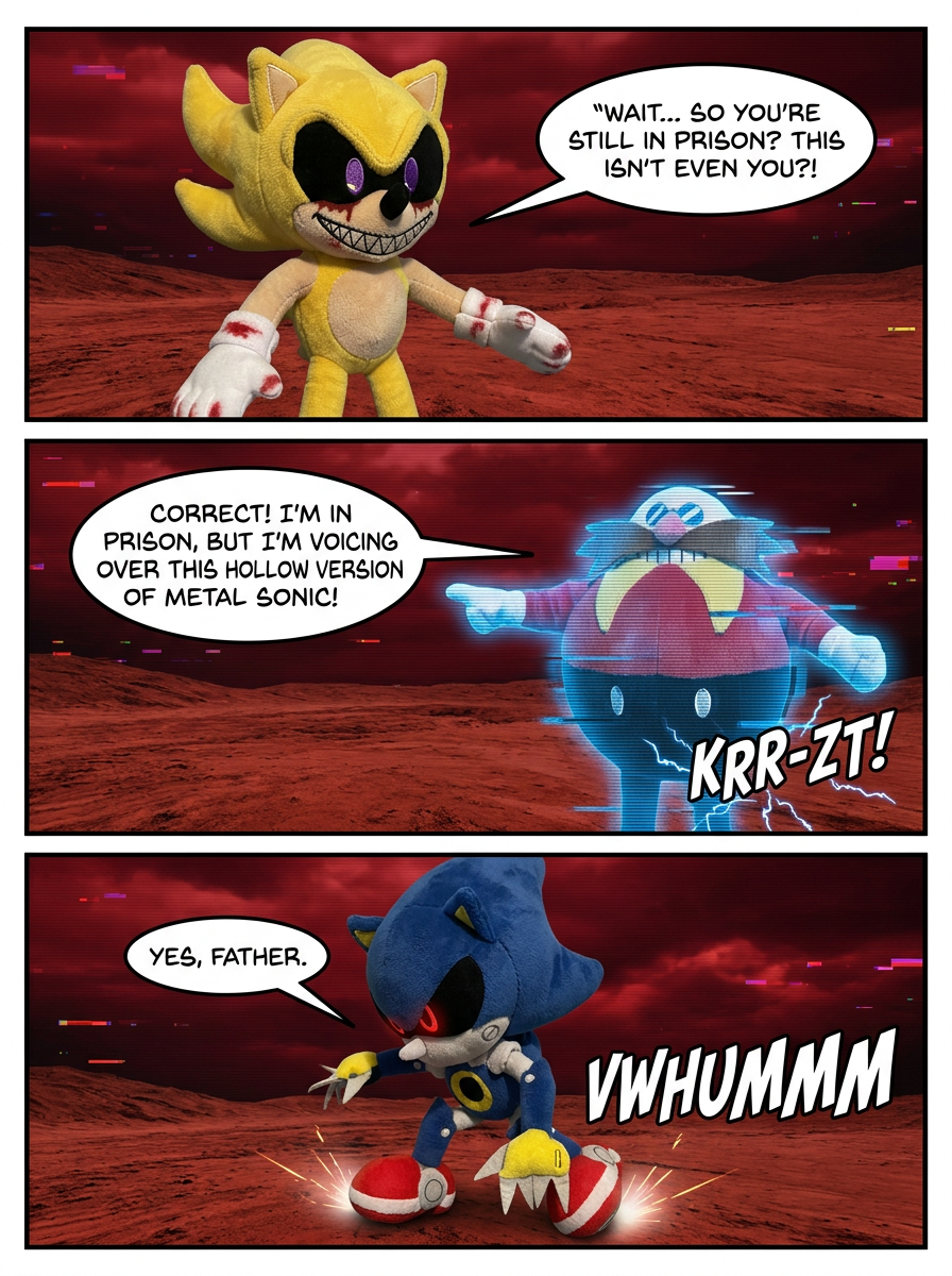 Corrupted Green Hill: The Super Emerald Trap (page 3 of 4)