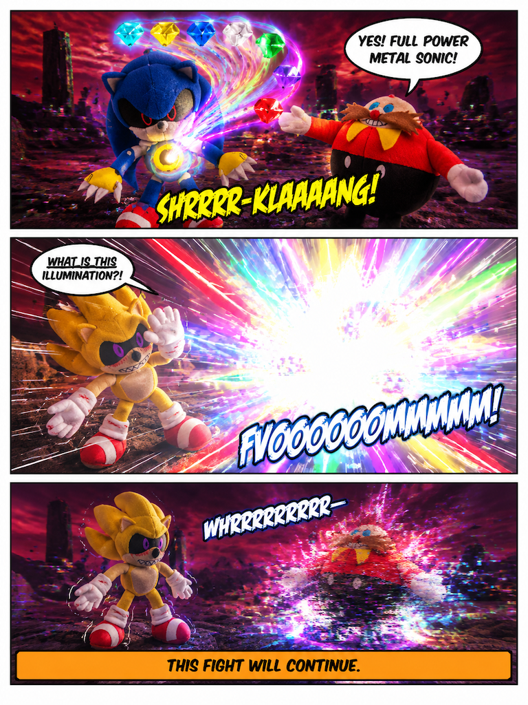 Corrupted Green Hill: The Super Emerald Trap (page 4 of 4)