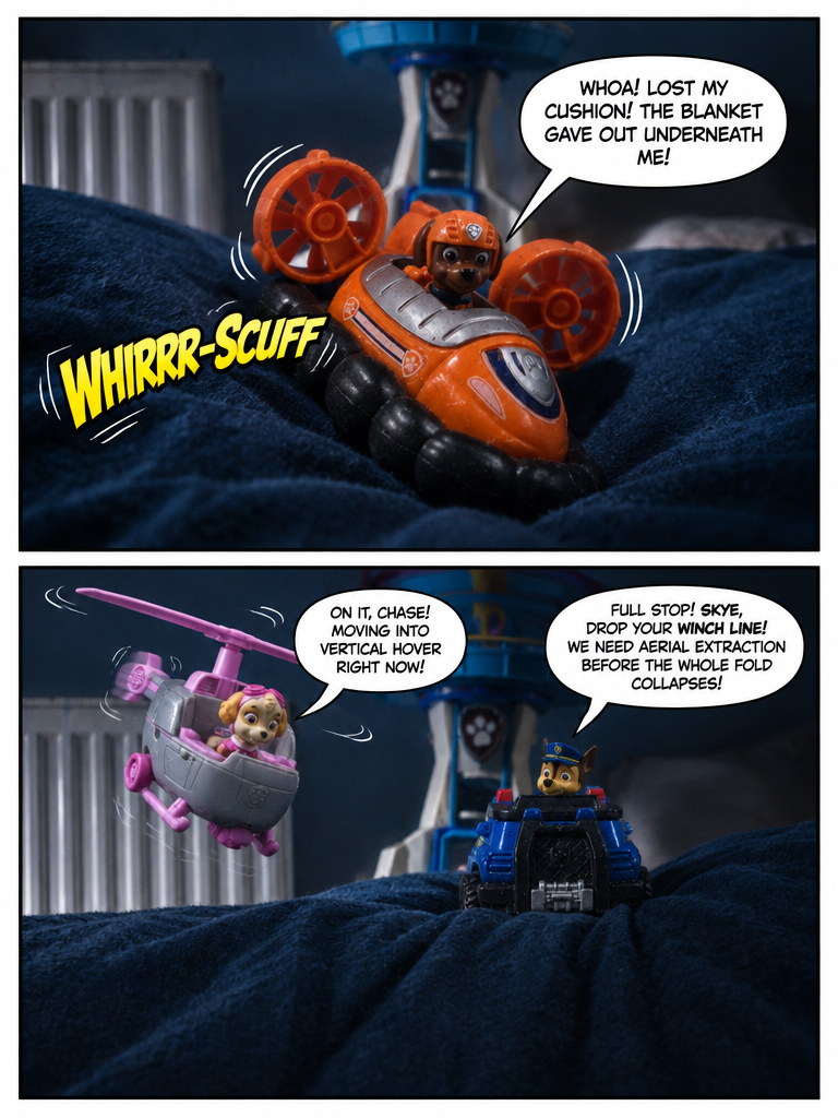 Night Patrol Over the Blue Crest (page 2 of 4)