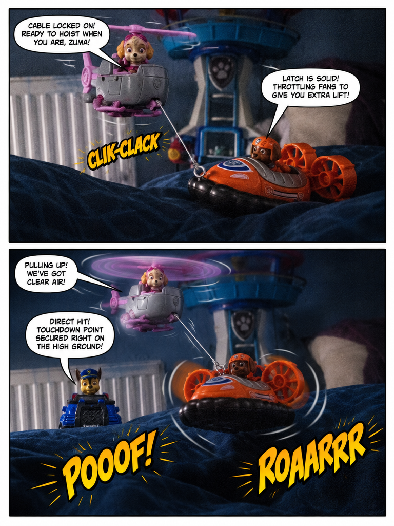 Night Patrol Over the Blue Crest (page 3 of 4)
