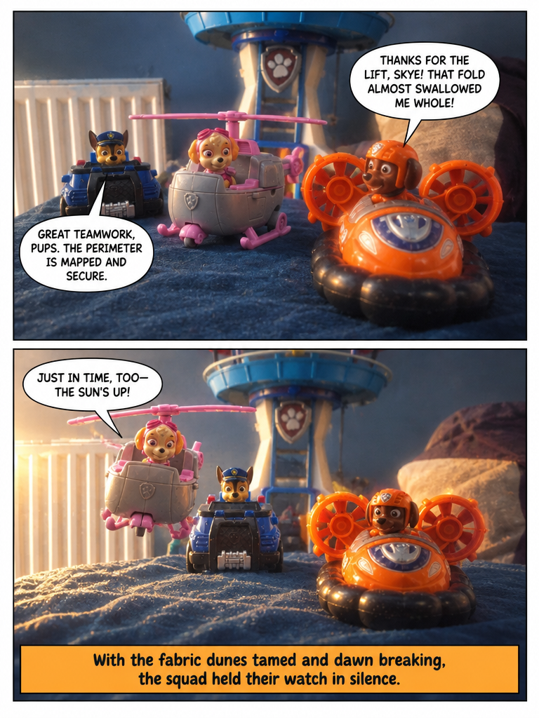 Night Patrol Over the Blue Crest (page 4 of 4)