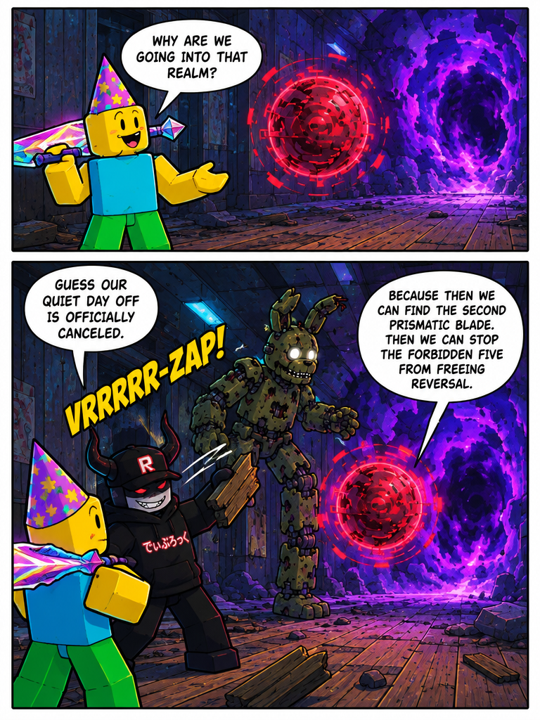 Unleashed dimensions part 3: the Prismatic Blade (page 4 of 4)