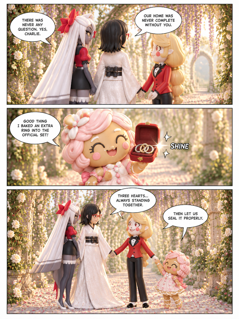 A Radiant Union of Three (page 2 of 4)