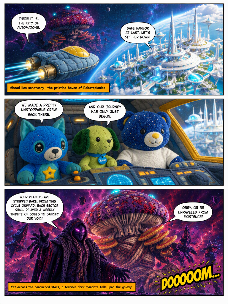 Escape from the Spore Titan (page 4 of 4)