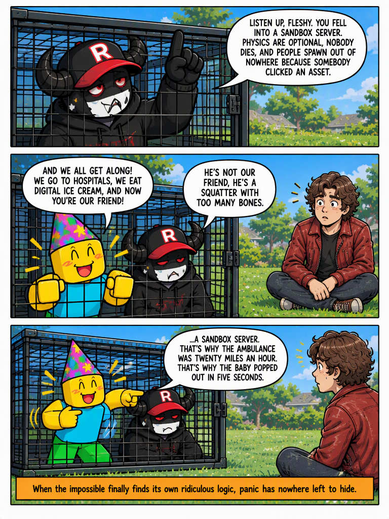 Interrogation on the Lawn (page 3 of 8)