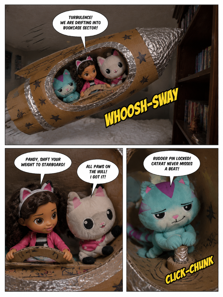 Flight into the Ceiling Galaxy (page 2 of 4)