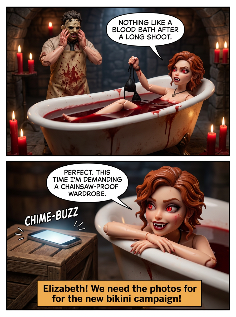 Lederface vs. The Bikini Supermodel (page 4 of 4)