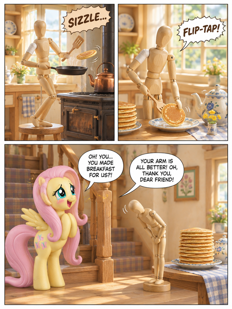A Little Wooden Hand in the Morning (page 4 of 4)