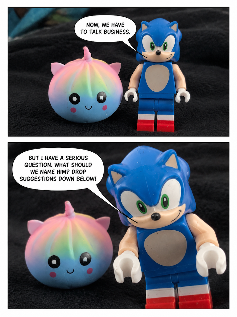 Sonic's Squishy Dumpling Reveal (page 3 of 4)