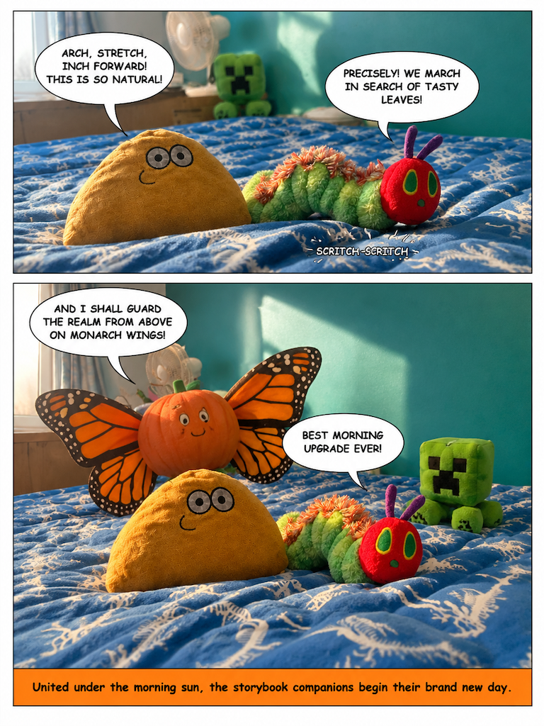 Morning Metamorphosis (page 4 of 4)