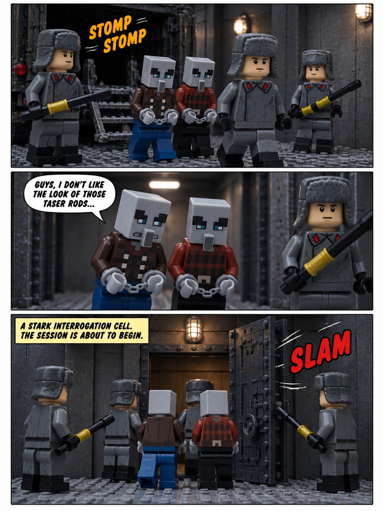 Interrogation at the Siberian Fortress (page 2 of 4)