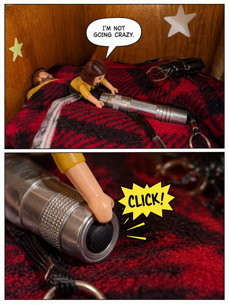 Night Watch on the Wood Shelf (page 2 of 4)