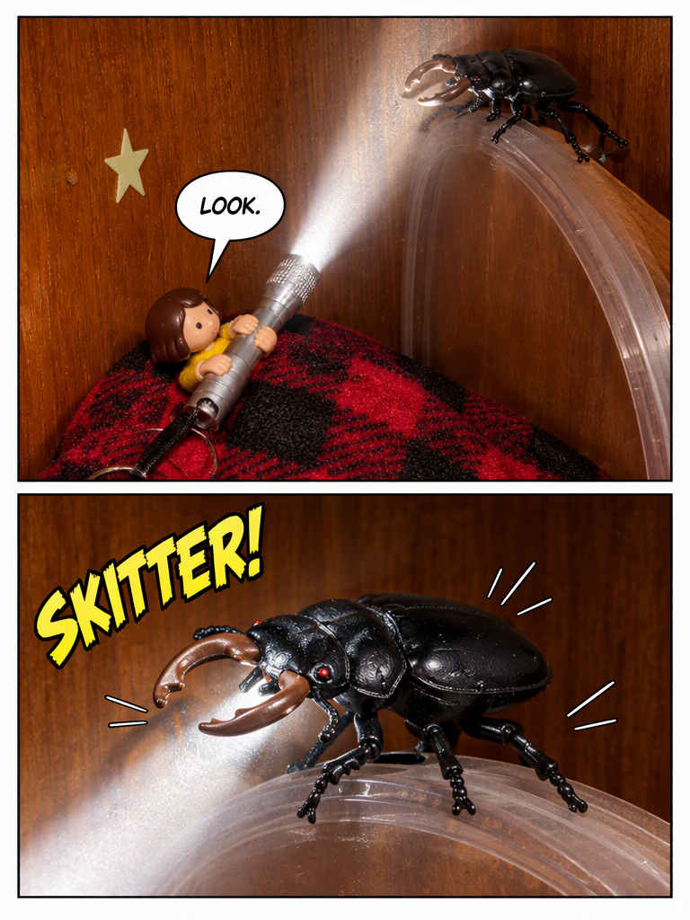 Night Watch on the Wood Shelf (page 3 of 4)