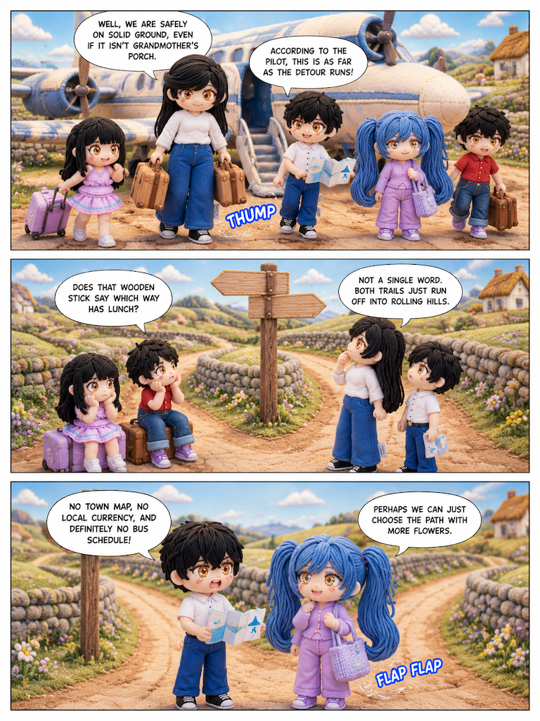Wrong Flight to the Pyramids (page 5 of 8)