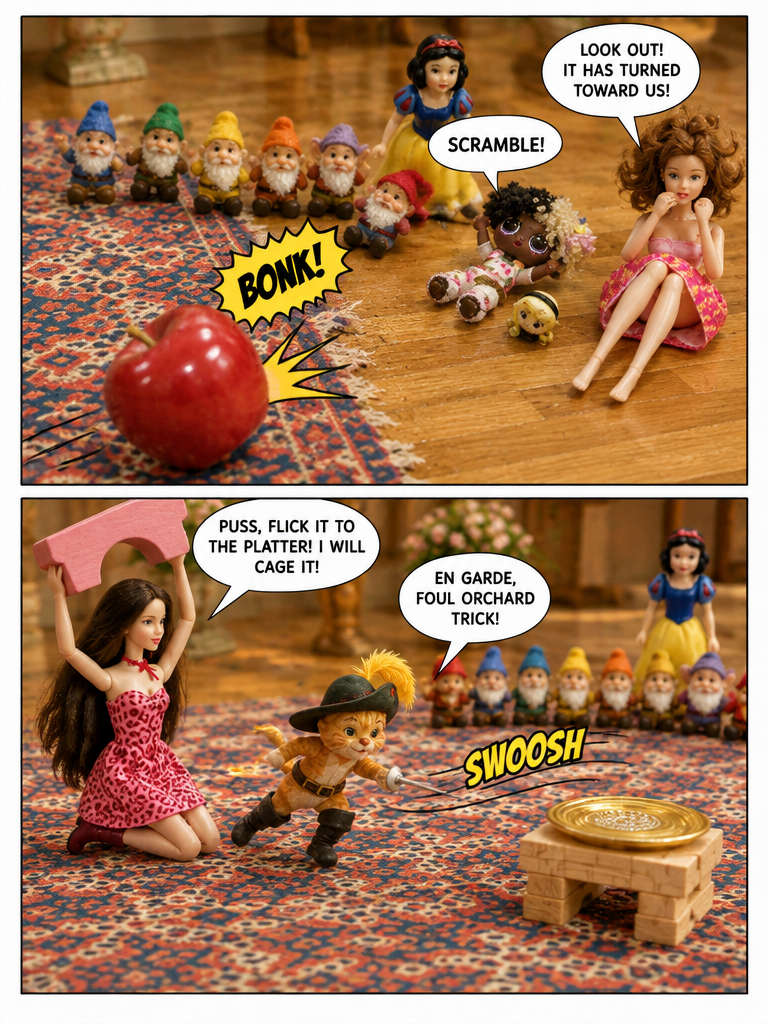 The Enchanted Apple and the Seven Dwarfs (page 2 of 4)