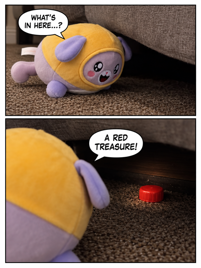 Foxy's Under-Sofa Expedition (page 2 of 4)