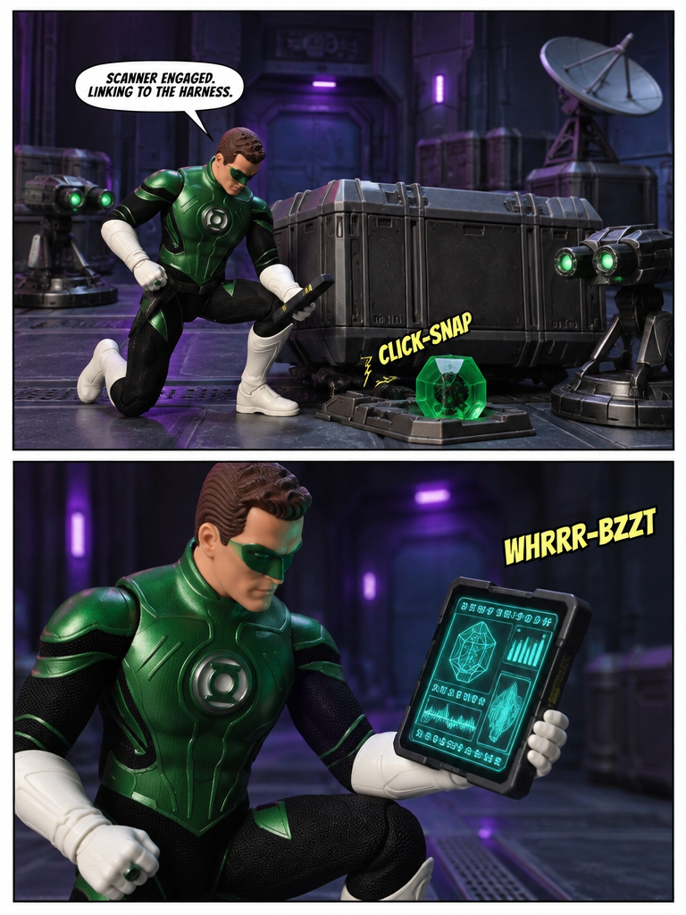 Green Lantern - Purge Override - Comic Story ; part 8 (page 2 of 4)