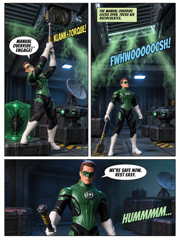 Green Lantern - Purge Override - Comic Story ; part 8 (page 4 of 4)