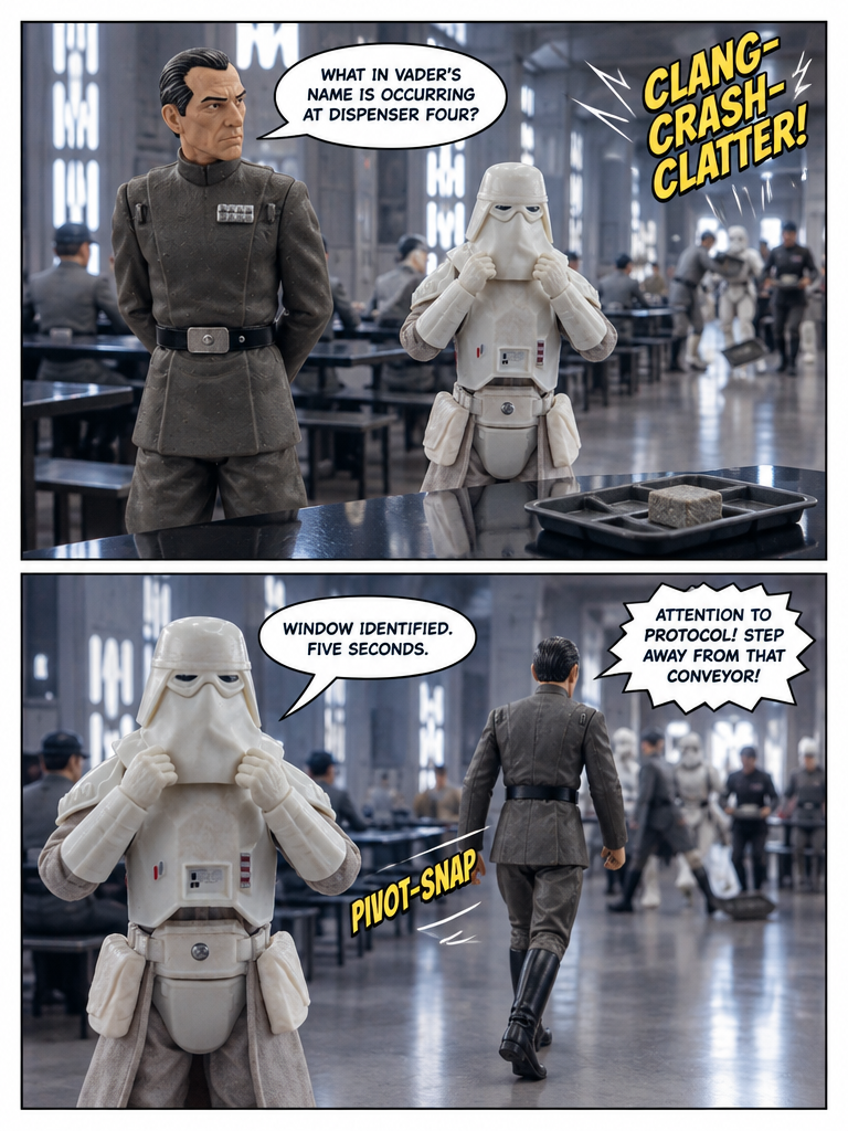 Chow Time on the Battle Station (page 2 of 4)
