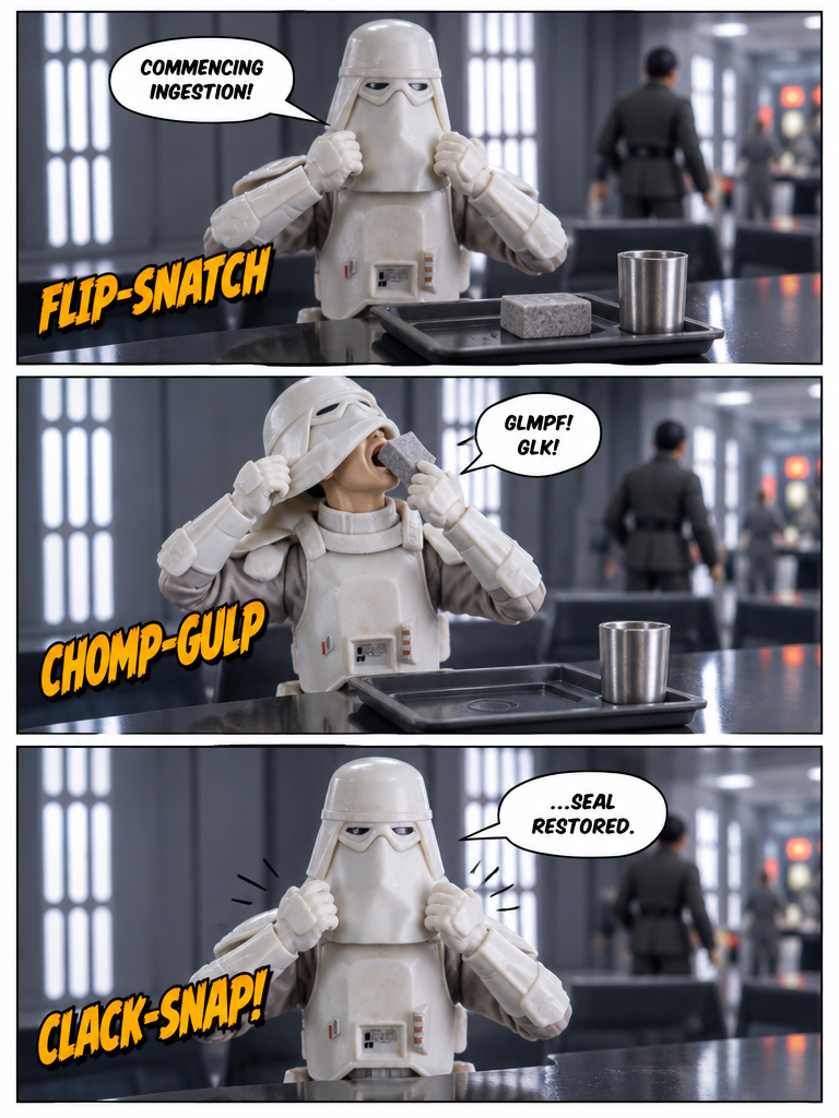Chow Time on the Battle Station (page 3 of 4)