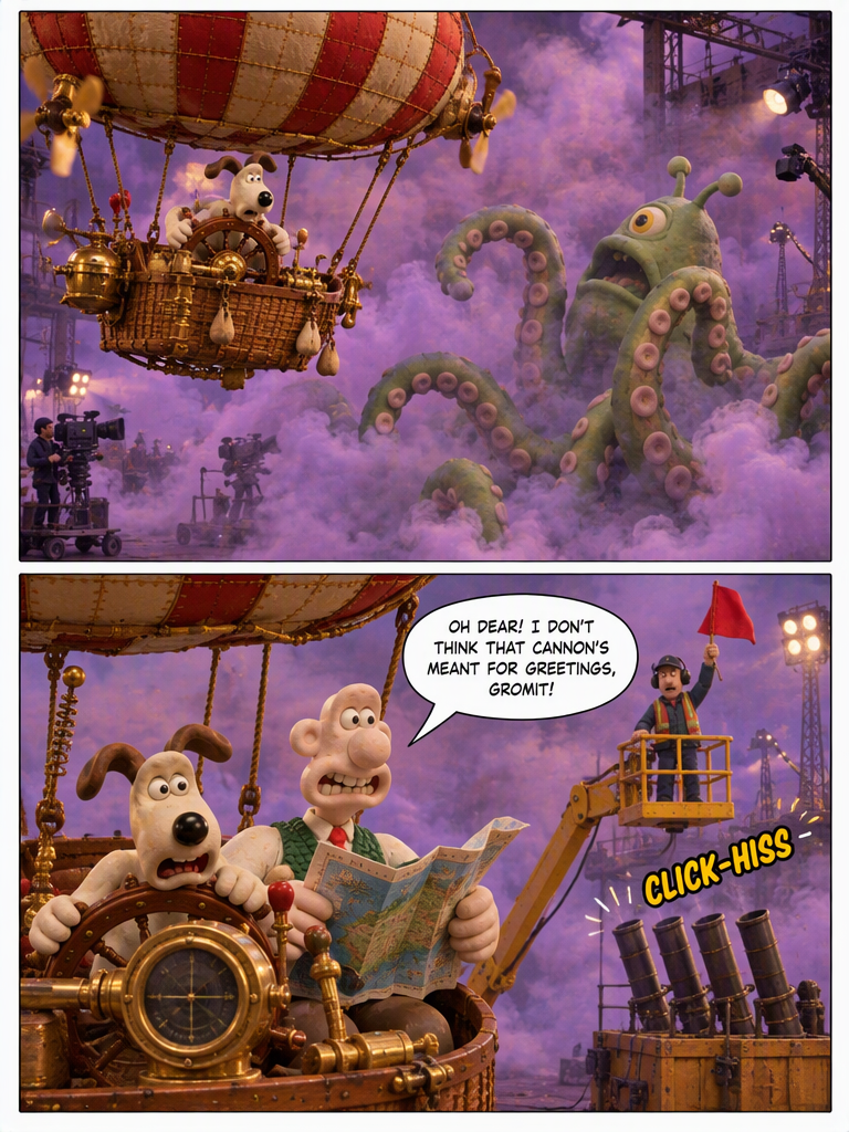 Lights, Camera, Wallace! (page 5 of 8)