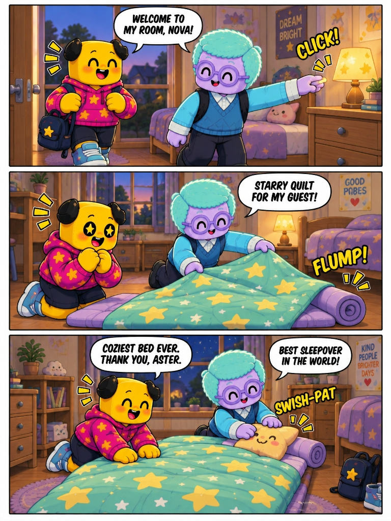Sleepover Secret (page 2 of 4)