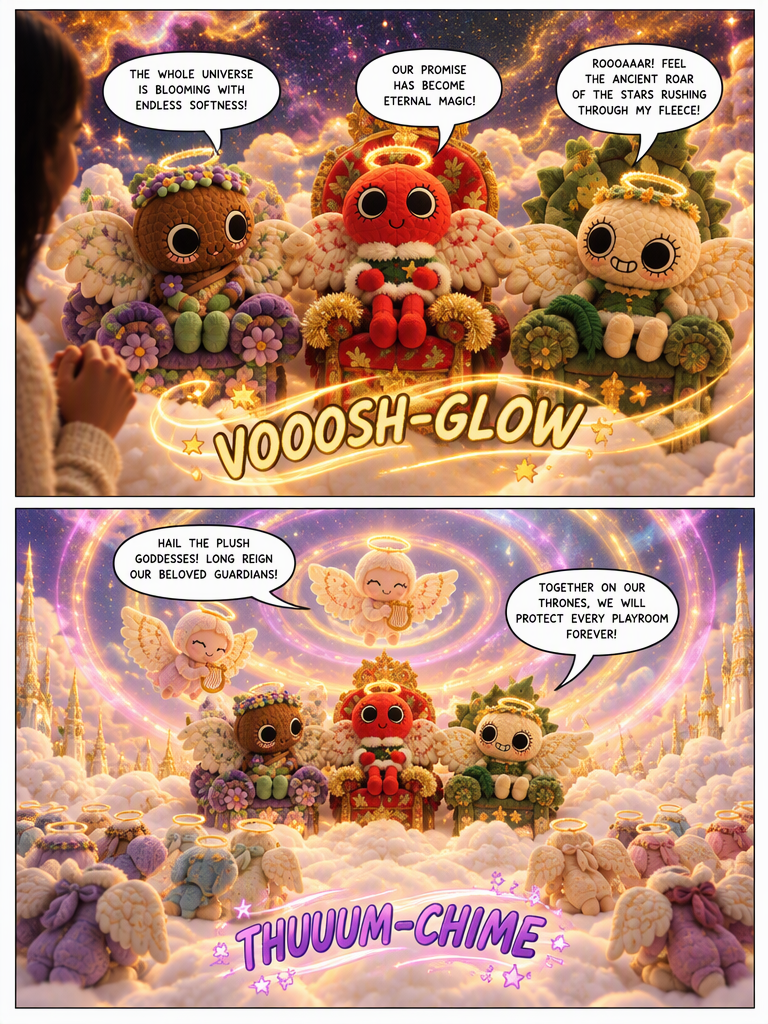 Coronation of the Plush Goddesses (page 3 of 4)