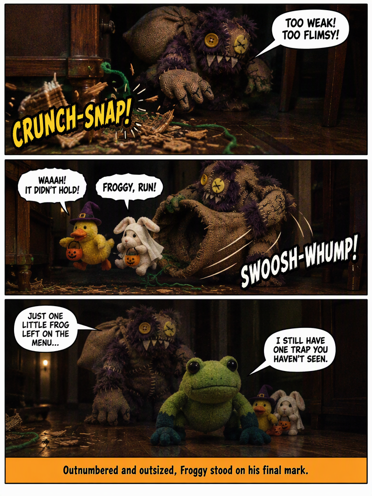 Froggy's Trick-or-Treat Trap (page 3 of 4)