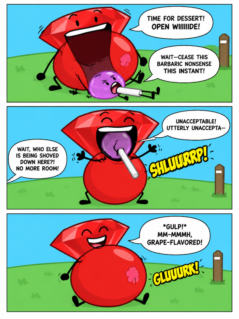 Ruby's Second Course (page 3 of 4)