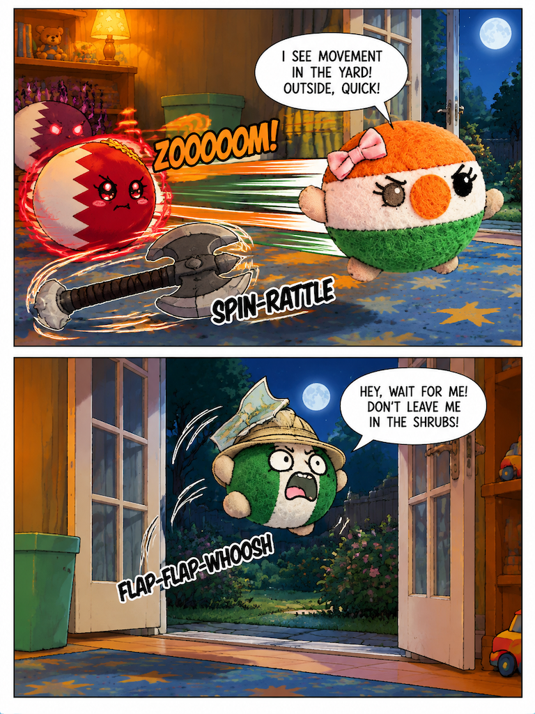 A Swift Near-Miss in the Nursery (page 3 of 4)