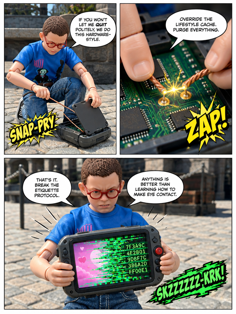 Wiped Hard Drive Romance (page 2 of 4)