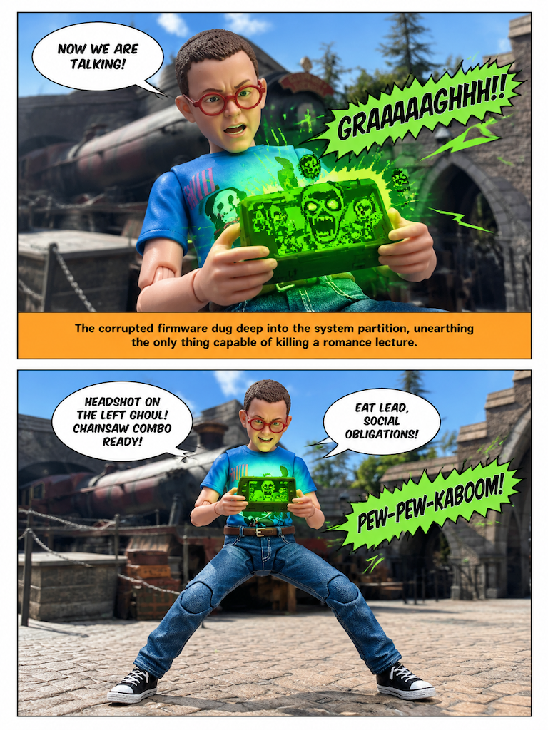 Wiped Hard Drive Romance (page 3 of 4)