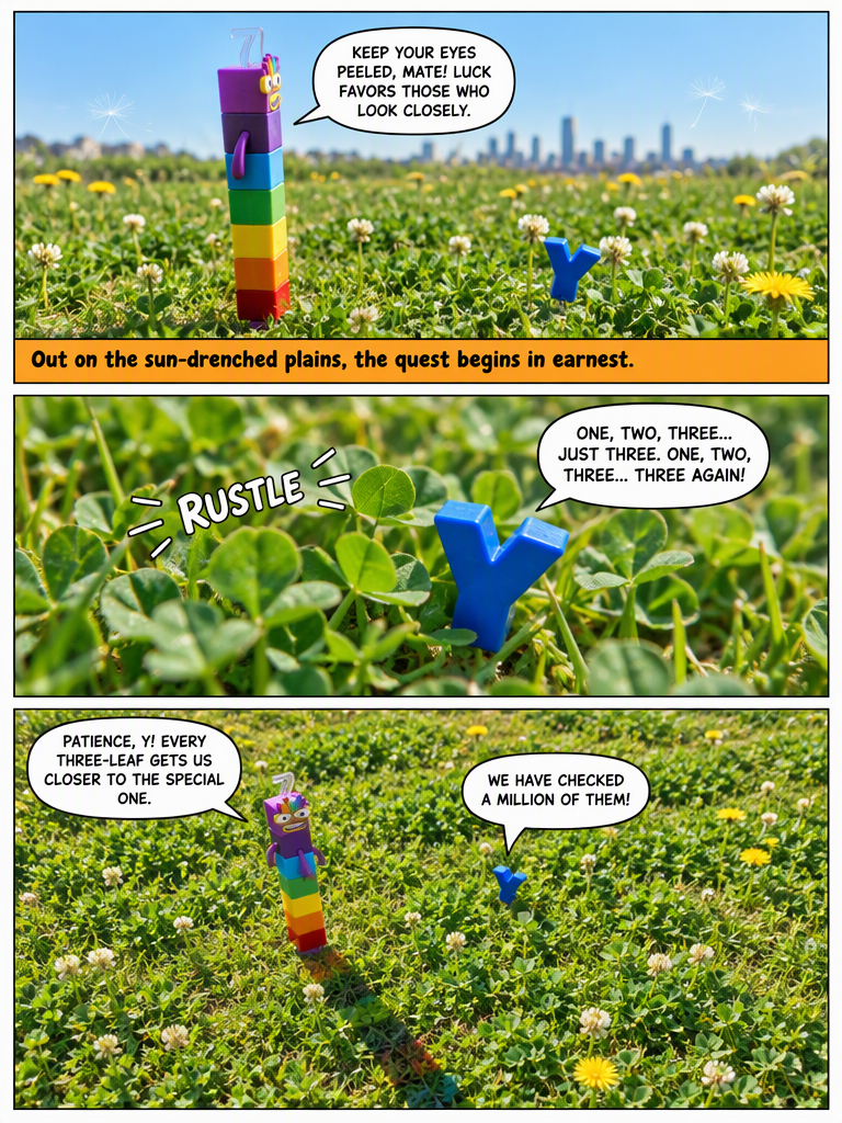 The Lucky Search for Four Leaves (page 2 of 4)