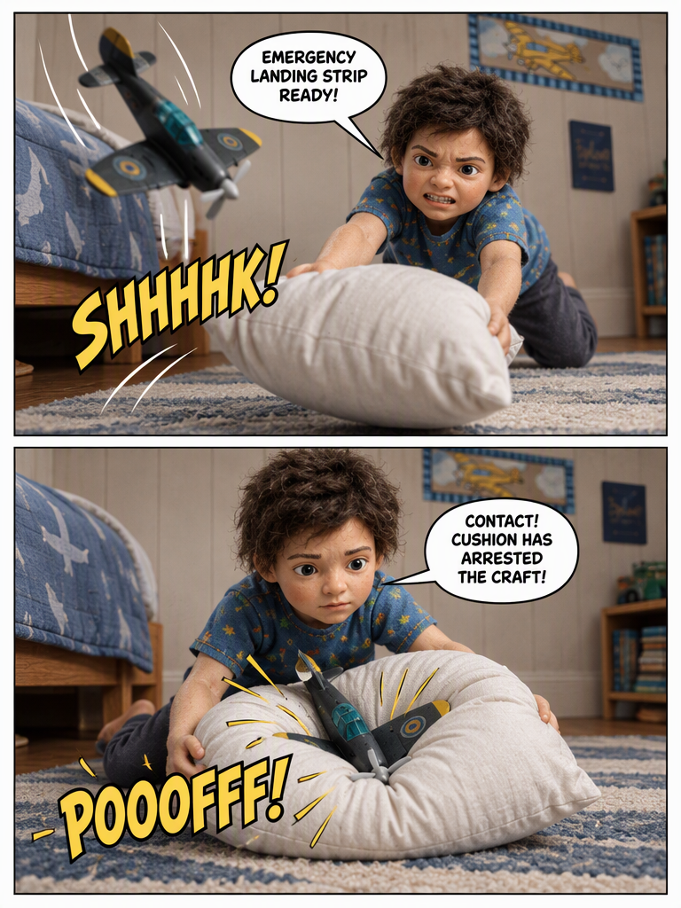 Emergency Landing in Sector Bedroom (page 3 of 4)
