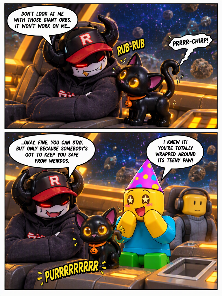Cosmic Stowaway Kitty (page 3 of 4)