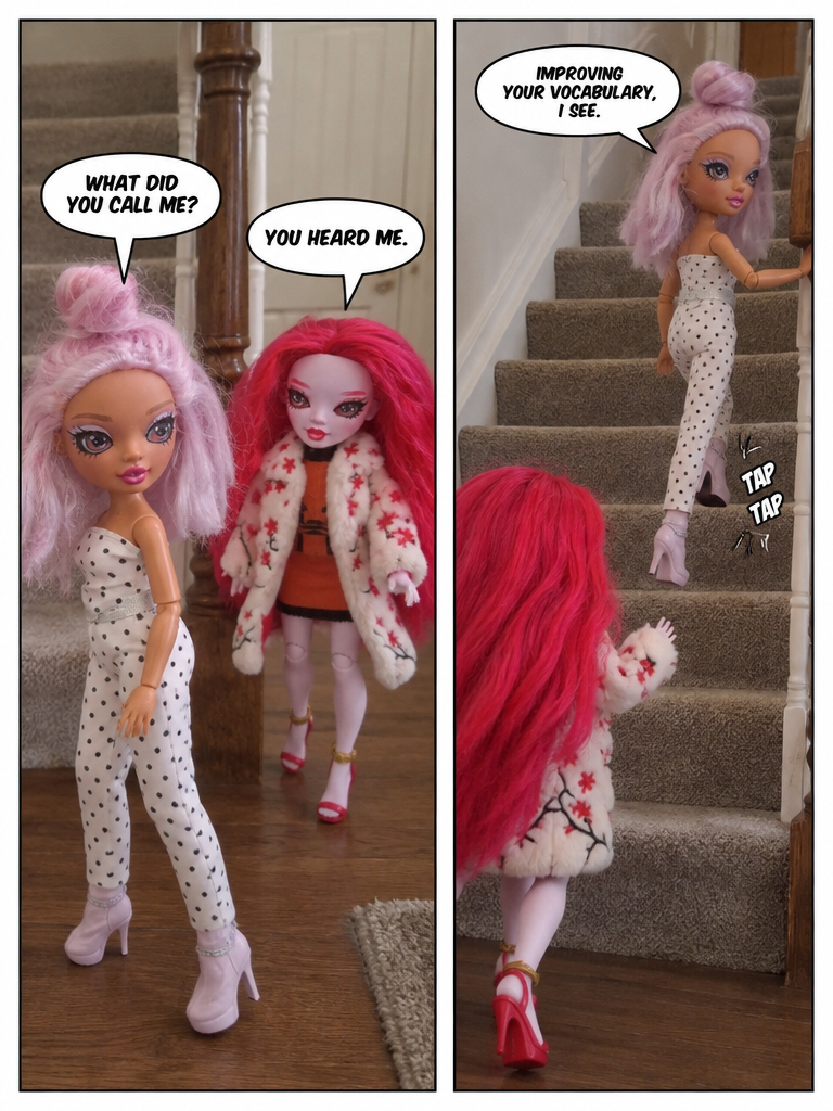 Confrontation on the Grand Staircase (page 2 of 4)