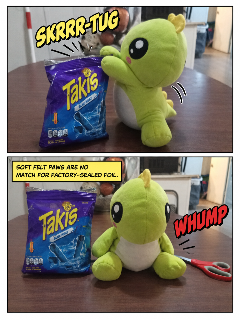 Snack Quest on the Kitchen Table (page 2 of 4)
