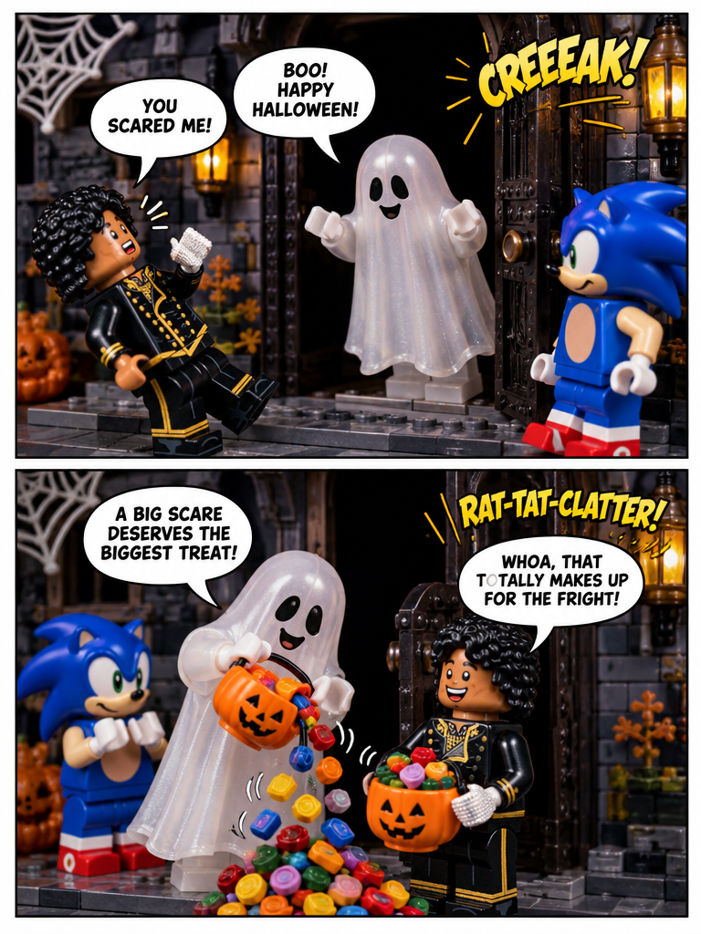 Lego MJ Goes Trick-or-Treating (page 3 of 4)