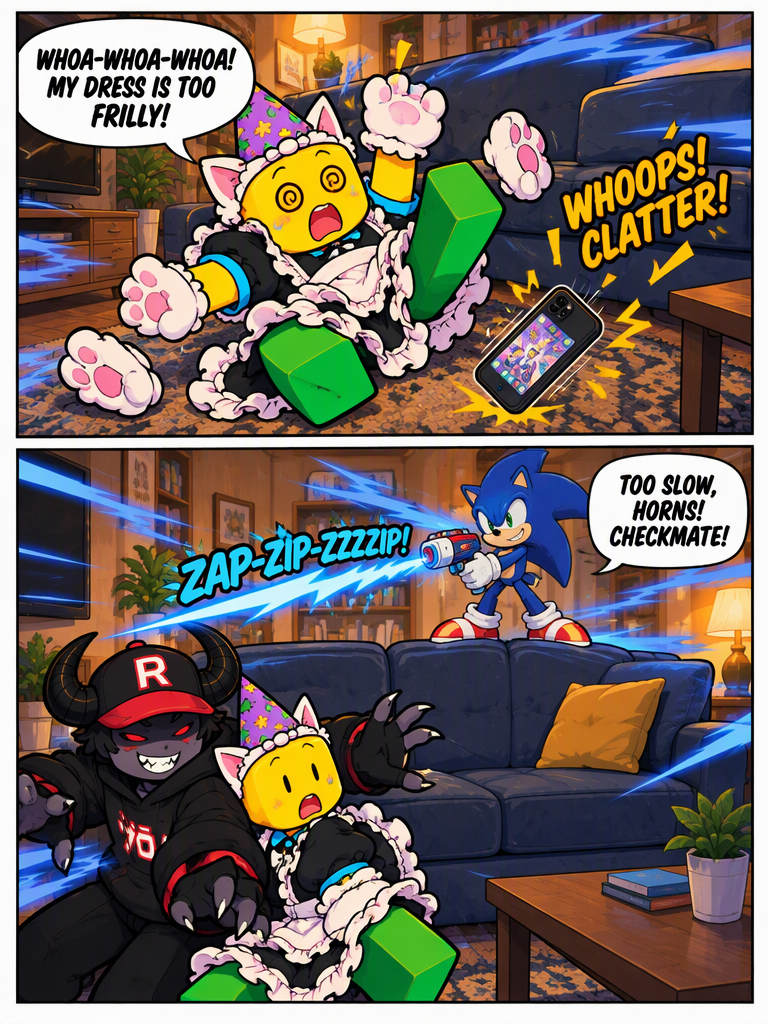 A Sudden High-Speed Elimination (page 2 of 4)