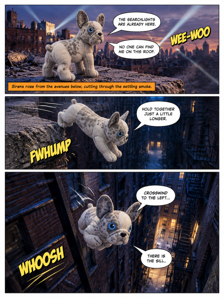 The flight of Selah versus  Green goblin (page 5 of 16)
