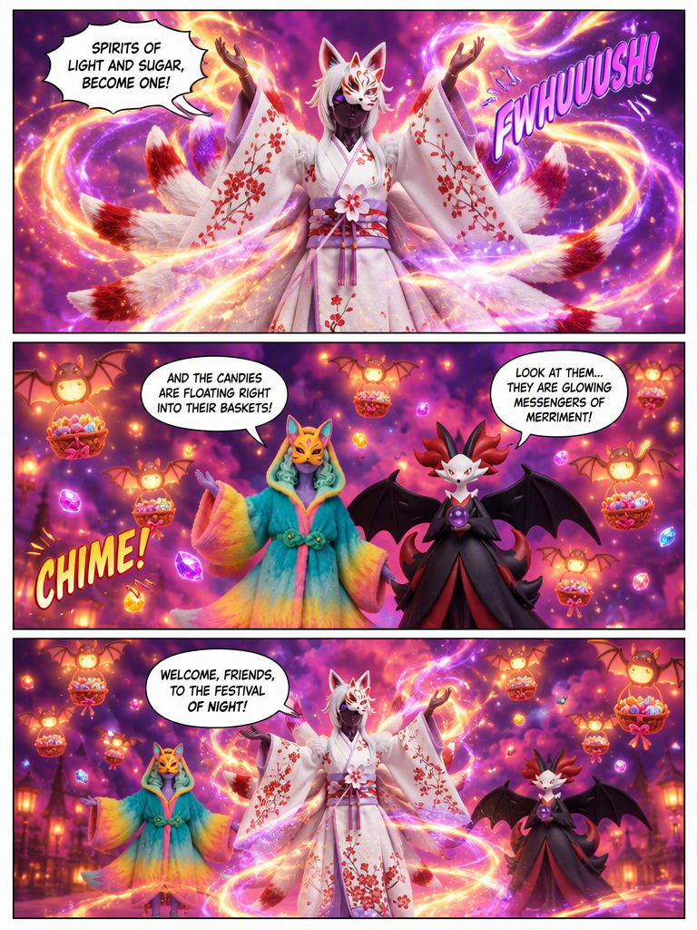 🎃✨️🍬The Trio's Halloween Night🍬✨️🎃 (page 3 of 4)