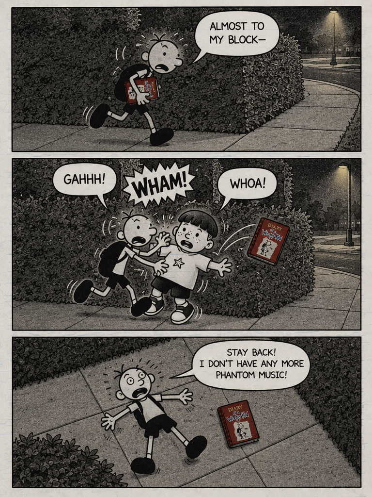 A Familiar Face on the Sidewalk (page 2 of 4)