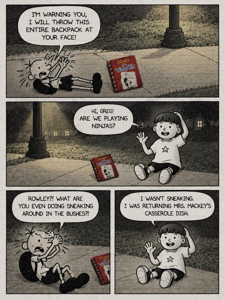 A Familiar Face on the Sidewalk (page 3 of 4)